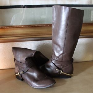 Brown Leather Boots